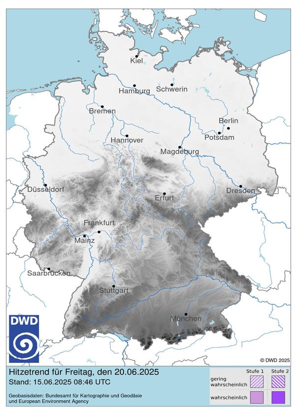 Vorhersage fünfter Tag